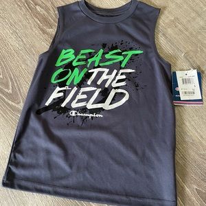 NWT Champion boys sleeveless shirt